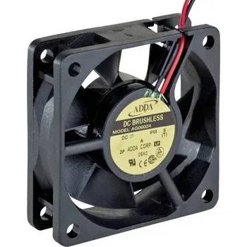 Průmyslový ventilátor ADDA AG06024HB257103(05L5) axiální ventilátor, 24 V/DC, 39.7 m³/h, (d x š x v) 60 x 60 x 25 mm, 776233301