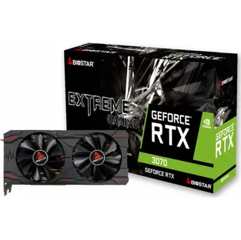 Grafická karta Biostar VN3706RM82 graphics card NVIDIA GeForce RTX 3070 8 GB GDDR6