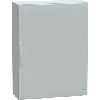 Rozvaděč Stojací skříň, řada: PanelSeT Šedá jednoduché dveře PET 1000 x 750 x 320mm IP65