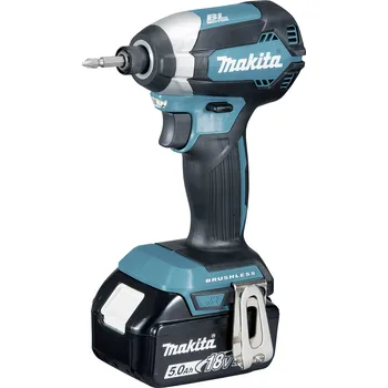 Makita DTD153RTJ, DTD153RTJ aku rázový utahovák, 170 Nm, 18 V, 5 Ah, Li-Ion, akumulátor, kufřík