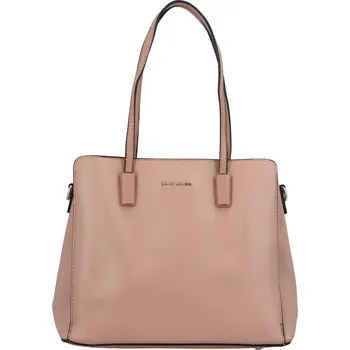 Kabelka Klasická dámská koženková kabelka Amy, růžová