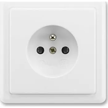 Elektrická zásuvka Instalační zásuvka 5517-2389 B1, Classik, bílá