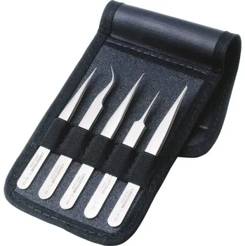 Kosmetická pinzeta Bahco 9857 sada pinzet, 5dílná