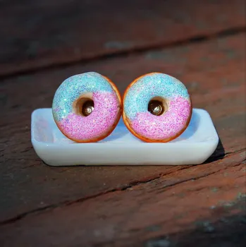 Náušnice Prosperk Náušnice třpytivé donuty