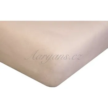 Prostěradlo Aaryans Dětské prostěradlo jersey 60x120 cm béžové