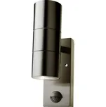 V-TAC VT-7622PIR 7503 venkovní nástěnné LED osvětlení LED GU10 0.5 W nerezová ocel