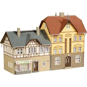 Modelová železnice Auhagen 12354 H0, TT Bytové domy Bahfstrasse 2/4