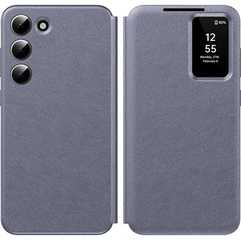 Pouzdro na mobilní telefon Smart View Wallet Case pro Samsung Galaxy S24 Barva: Fialová