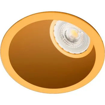 Bodové svítidlo FRESH zapuštěné stropní svítidlo wall washer, zlatá, GU10 25st - FARO