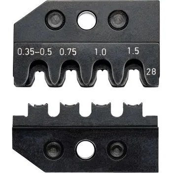 Krimpovací kleště Krimpovací čelisti, řada: 97, 20 → 32AWG, max. AWG: 32AWG, min. AWG: 20AWG Knipex