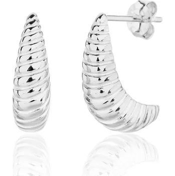 Náušnice Bealio BEALIO 14055 Stříbrné náušnice CROISSANT 03-14055-4052