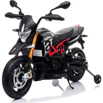 Dětské elektrovozidlo Aprilia Dorsoduro 900, černé