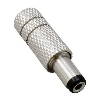 TRU COMPONENTS nízkonapěťový konektor zástrčka, rovná 5.50 mm 2.10 mm 1 ks