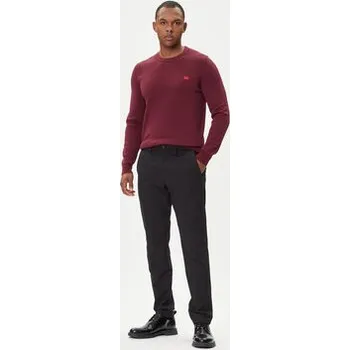 Pánský svetr HUGO Svetr San Cassius-C1 50475083 Bordó Regular Fit XXL