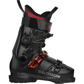 Sjezdové boty Salomon S/PRO ALPHA C BOA 120 - Black/Samba Met./Dark Grey Met. 26/26.5