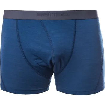 Pánské spodní prádlo Pánské merino trenky SENSOR Air modré Barva: Modrá, Velikost: XXL