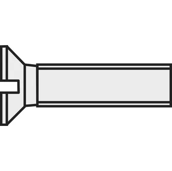 Šroub TOOLCRAFT 839958 zápustný šroub M6 20 mm příruba DIN 963 plast, polyamid 10 ks