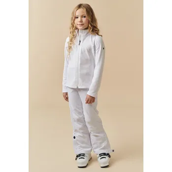 Dětské termoprádlo POIVRE BLANC W24-1500-JRGL MICRO FLEECE JACKET WHITE Velikost: 8 let / 128 cm