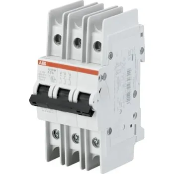 Jistič MCB, řada: SU200M 3P 16A vypínací výkon 10 kA, charakteristika: vypínací charakteristiky Typ K 2CDS273337R0467,