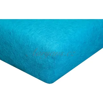 Prostěradlo Aaryans Dětské prostěradlo froté 60x120 cm tyrkysové