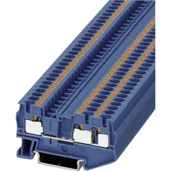 Phoenix Contact 3211775 průchodková svorka 6.2 mm rychlé připojení modrá 1 ks Piece