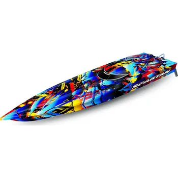 Traxxas Spartan Brushless TQi TSM RTR bez aku barva oranžový AKCE!!!