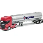 Welly SCANIA V8 R730 OIL TANKER 1:32 červená