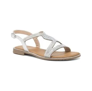 Dámské sandále Sandály Jenny Fairy WS120701-02EOB Stříbrná 38