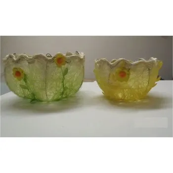 Velikonoční dekorace Velikonoční košíčky 2ks 2 druhy