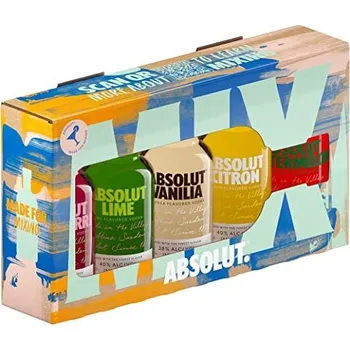 Vodka Absolut Set 5×0,05l 40% GB