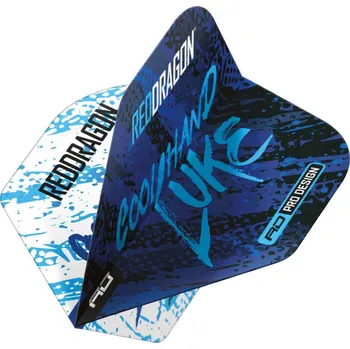 Šipka Letky na šipky Red Dragon Luke Humphries Yin Yang modré, 100 mikronové