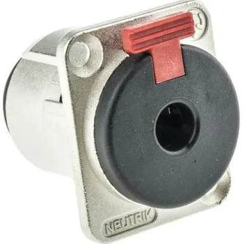 Elektrický konektor Konektor jack, Stereo, počet pólů/pinů: 3, Montáž na panel, 6,35 mm, Samice, 10A, Stereo, materiál kontaktu: Bronz,