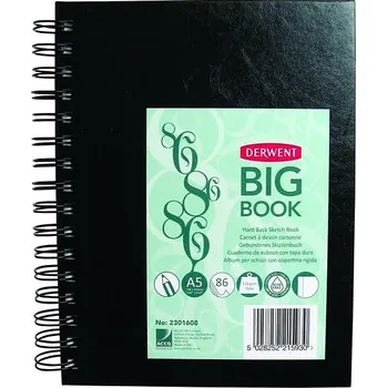 DERWENT Big Book A5 / 86 listů / 110g/m2