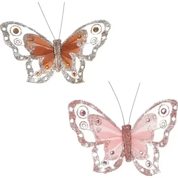 Motýl s klipem, 6ks MO5004 - SLEVA 3% s kodem radost25