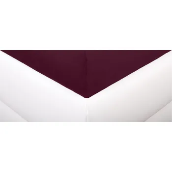 Prostěradlo Aaryans Jersey prostěradlo vínové Rozměry prostěradla: 90x200 cm