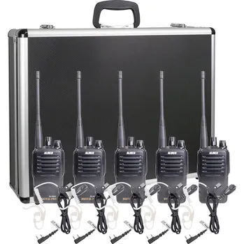 Vysílačka Alinco Team-Set DJ-PAX-4 plus KEP-24-VK 150097 PMR radiostanice sada 5 ks