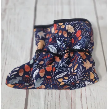 Capáčky Yháček Botičky Yháček, softshell s beránkem, Barvy podzimu Velikost:: M