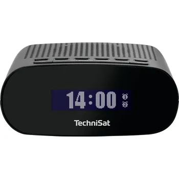 Radiopřijímač TechniSat TECHNIRADIO 50 0000/3997 stolní rádio, DAB plus , FM, DAB plus , FM, funkce alarmu, černá