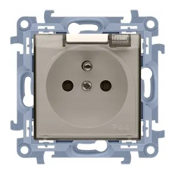 Elektrická zásuvka Elektrická Zásuvka zásuvka Kontakt-simon béžová