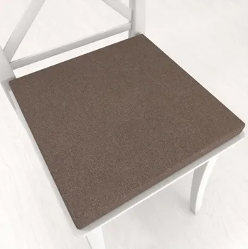 Podsedák Čtvercový podsedák BKR-504 Hnědý - 38x38x3 cm