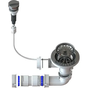 Sifon Respekta Dřezový sifon, 3 1/2" EXCENTER