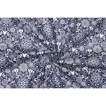 Bavlněné plátno - Krojový vzor