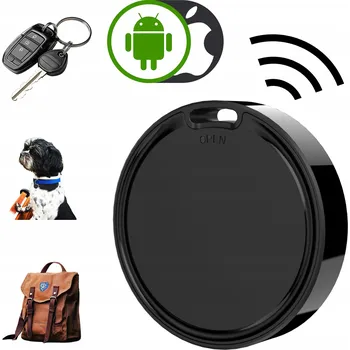 Lokátor Bluetooth GPS Lokátor Smart Tag Android iOS - klíče zavazadlo peněženka auto