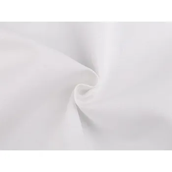 Lněná látka s viskózou METRÁŽ - 1 (1) bílá