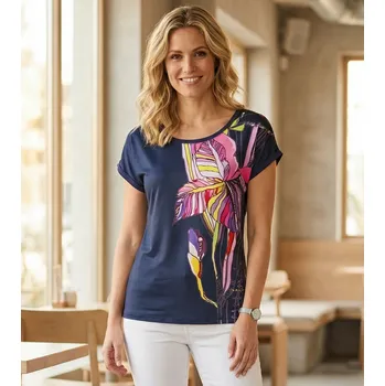 Dámské tričko Dámské triko ALTISPORT CELENA TMAVĚ MODRÁ XL