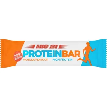 MIG 21 Proteinová tyčinka v kakaové polevě - příchuť vanilka (50g)
