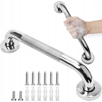 Madlo do koupelny PŘÍMÉ MADLO NA ZEĎ 30 CM PRO ZDRAVOTNĚ POSTIŽENÉ A SENIORY