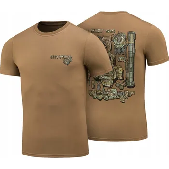 Pánské oblečení Pánské bavlněné tričko M-Tac My EDC Set Coyote Brown L