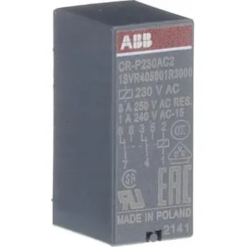Relé ABB ; CR-P230AC2 Relé 2P/230V AC 8A