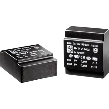 Transformátor Hahn BV UI 21 0011 transformátor do DPS 1 x 230 V 1 x 3 V/AC 1.0 VA
